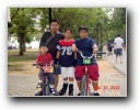 My 3 kids and Myself at East Coast Park